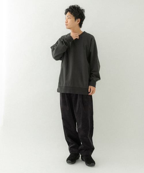 EKAL（エカル）の「『UR TECH』コーデュロイワイドトラウザー（その他パンツ・メンズ・ブラウン系その他/チャコールグレー/モカ・MEDIUM/LARGE）」の8枚目の写真