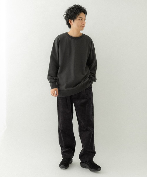 EKAL（エカル）の「『UR TECH』コーデュロイワイドトラウザー（その他パンツ・メンズ・ブラウン系その他/チャコールグレー/モカ・MEDIUM/LARGE）」の9枚目の写真