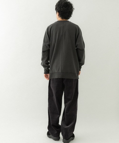 EKAL（エカル）の「『UR TECH』コーデュロイワイドトラウザー（その他パンツ・メンズ・ブラウン系その他/チャコールグレー/モカ・MEDIUM/LARGE）」の10枚目の写真