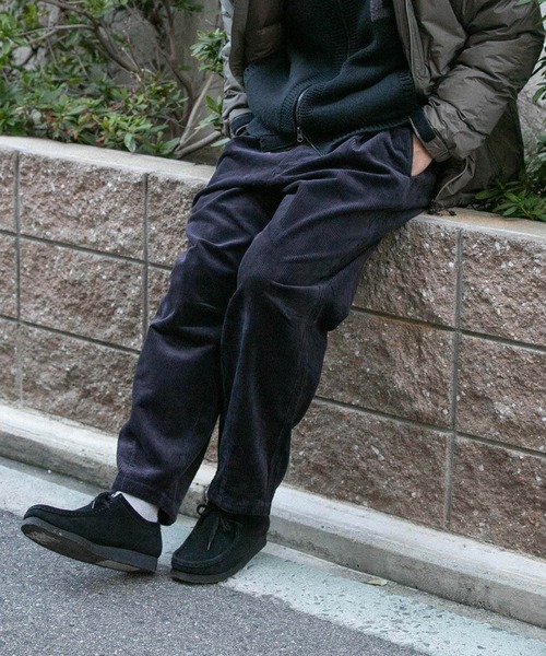 EKAL（エカル）の「『UR TECH』コーデュロイワイドトラウザー（その他パンツ・メンズ・ブラウン系その他/チャコールグレー/モカ・MEDIUM/LARGE）」の18枚目の写真