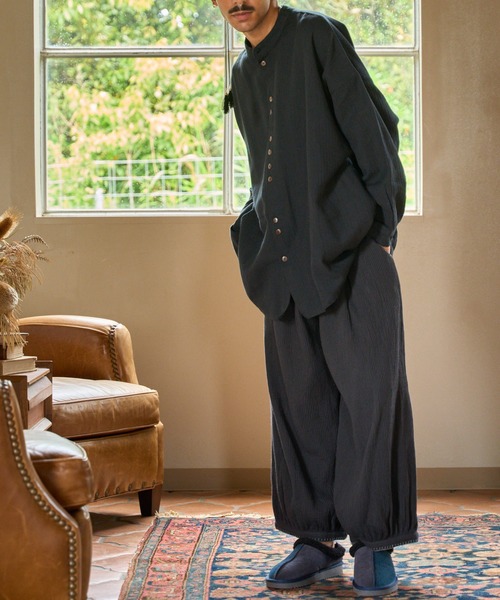 チャイハネ（チャイハネ）の「【チャイハネ】シェパベMEN'Sパンツ（その他パンツ・メンズ・ブラック/オレンジ/グレー/ベージュ・FREE）」の6枚目の写真