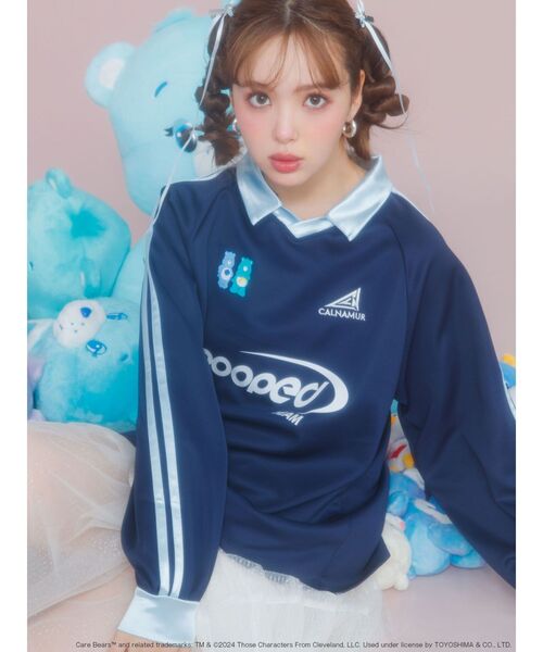 セール】【Care Bearsコラボ】UNIFORM TEAMLOGO LONG TEE