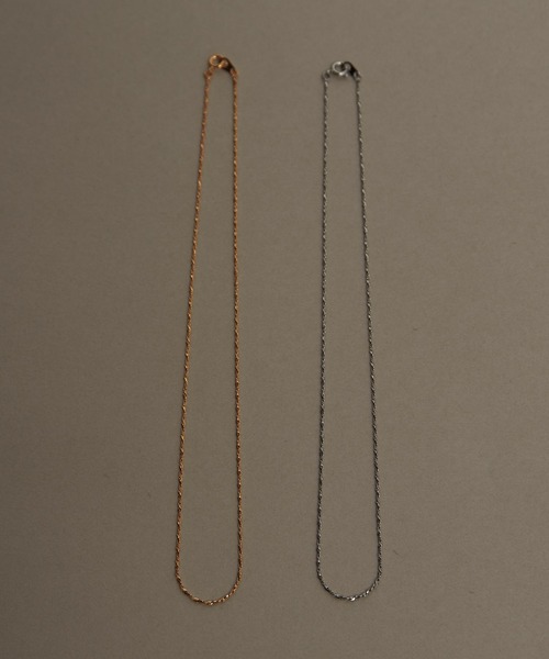 SETUP7(セットアップセブン)の「【SETUP7】glitter chain necklace グリッターチェーンネックレス NKS(ネックレス・レディース・ゴールド/シルバー・FREE)」の11枚目の写真