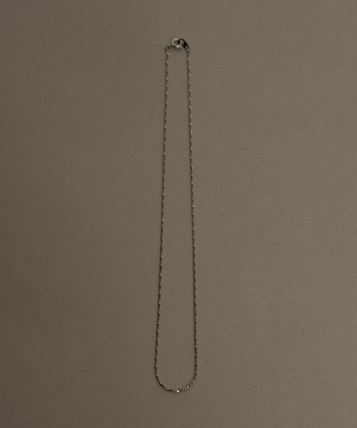 SETUP7(セットアップセブン)の「【SETUP7】glitter chain necklace グリッターチェーンネックレス NKS(ネックレス・レディース・ゴールド/シルバー・FREE)」の5枚目の写真
