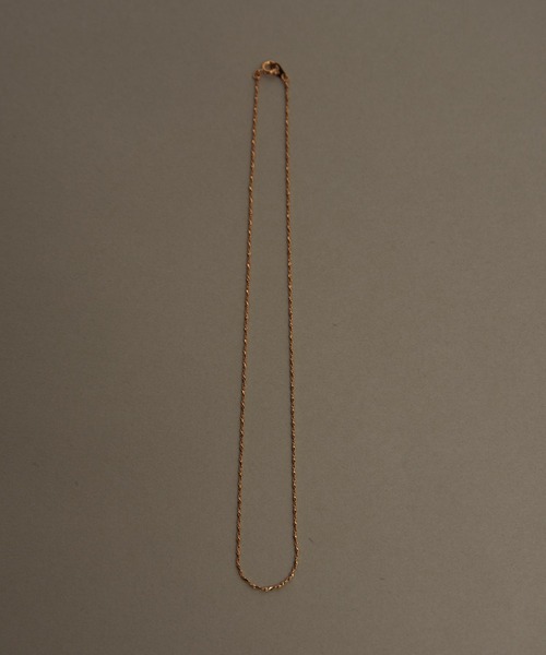 SETUP7(セットアップセブン)の「【SETUP7】glitter chain necklace グリッターチェーンネックレス NKS(ネックレス・レディース・ゴールド/シルバー・FREE)」の8枚目の写真