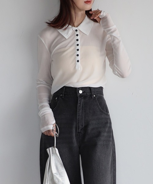 model：H158 着用サイズ：FREE