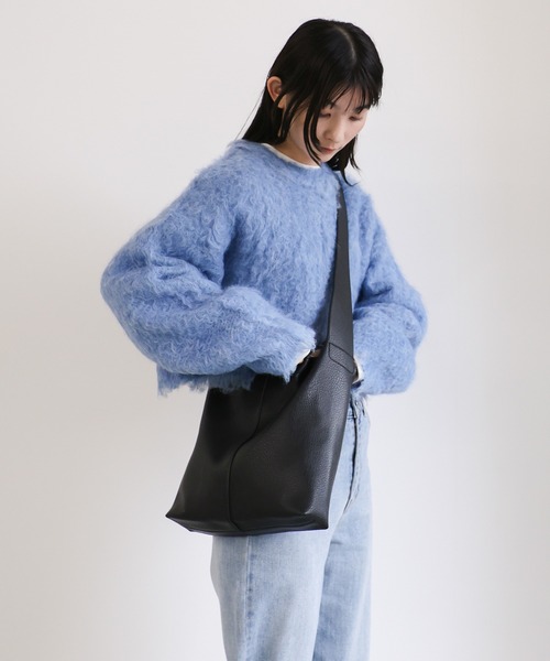 セール】シャギークロップドニットトップス（ニット/セーター