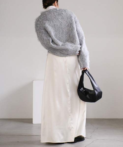 AND MARY クロップドニット FRAY I.D（フレイアイディー）の「クロップドニットトップス（ニット