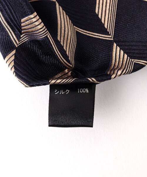 NOLLEY’S（ノーリーズ）の「Fossati トリックアート柄ジャガードネクタイ（ネクタイ・メンズ・ブルー系その他6・FREE）」の7枚目の写真