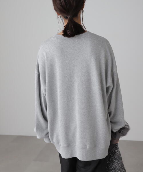 FREE'S MART(フリーズマート)の「◆マウンテンプリントビッグスウェット(スウェット・レディース・ネイビー/ホワイト/グレー・FREE)」の7枚目の写真