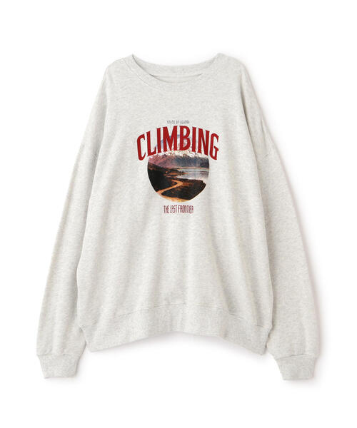 FREE'S MART(フリーズマート)の「◆マウンテンプリントビッグスウェット(スウェット・レディース・ネイビー/ホワイト/グレー・FREE)」の15枚目の写真