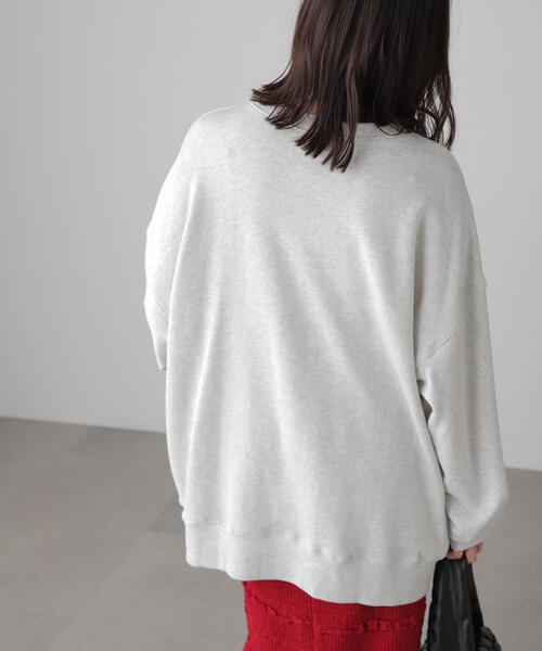 FREE'S MART(フリーズマート)の「◆マウンテンプリントビッグスウェット(スウェット・レディース・ネイビー/ホワイト/グレー・FREE)」の18枚目の写真