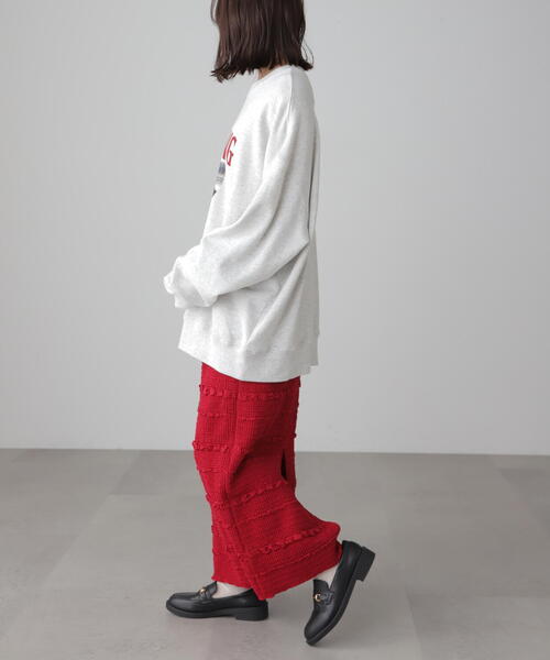 FREE'S MART(フリーズマート)の「◆マウンテンプリントビッグスウェット(スウェット・レディース・ネイビー/ホワイト/グレー・FREE)」の21枚目の写真