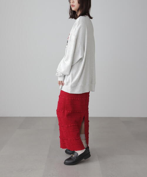 FREE'S MART(フリーズマート)の「◆マウンテンプリントビッグスウェット(スウェット・レディース・ネイビー/ホワイト/グレー・FREE)」の22枚目の写真