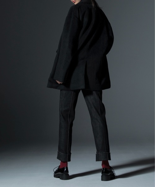 WILLFULLY（ウィルフリー）の「fluffy shaggy oversize tailored JK 