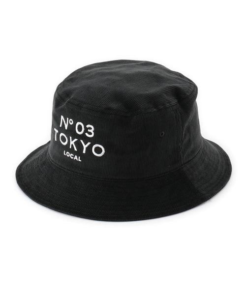 softcream(ソフトクリーム)の「<SOFTCREAM × BY> TOKYO 03 CORDHAT/ハット◆(ハット・メンズ・ブラック/グレー/ベージュ・ONE)」の2枚目の写真