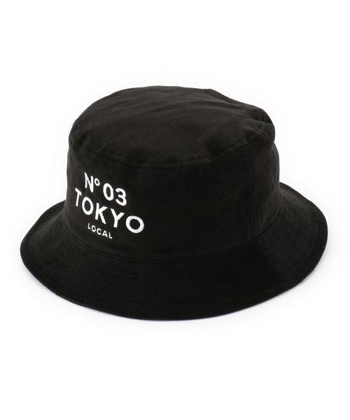 softcream(ソフトクリーム)の「<SOFTCREAM × BY> TOKYO 03 CORDHAT/ハット◆(ハット・メンズ・ブラック/グレー/ベージュ・ONE)」の1枚目の写真