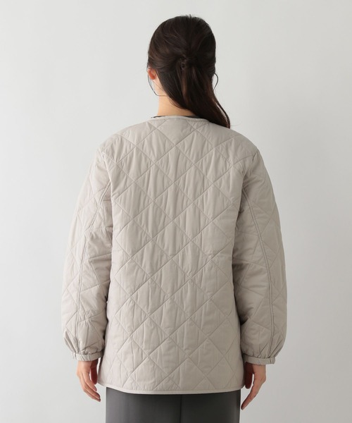 GLOBAL WORK Smile Seed Store（グローバルワーク スマイルシードストア）の「エアサーマルキルトブルゾン/116028（ブルゾン・レディース・カーキ/ブラック/アイボリー・X-LARGE/SMALL/LARGE/MEDIUM）」の21枚目の写真