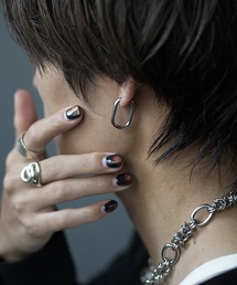 【MinoriTY Select】スクエアフープピアス メンズ ウィメンズ ユニセックス
