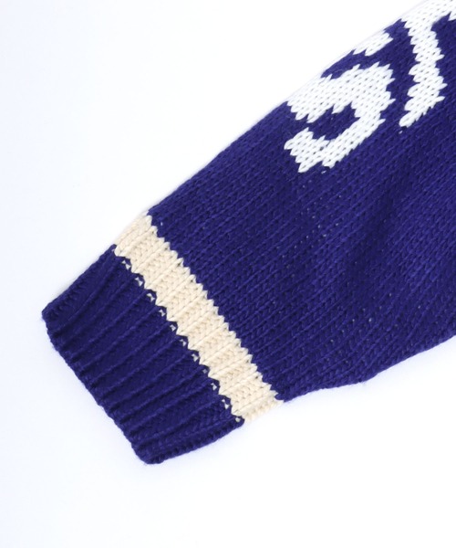 PEANUTS（ピーナッツ）の「PEANUTS SNOOPY（ピーナッツ スヌーピー）キャラクタージャガード編みニットセーターカウチン メンズ レディース/ジップブルゾン（カーディガン/ボレロ・レディース・アイボリー・M/L）」の15枚目の写真