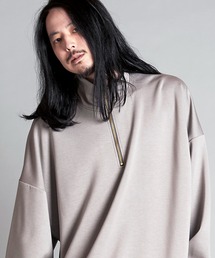 【NO ID.】Stand Collar Half Zip Pullover / スタンド カラー ハーフ ジップ プルオーバー