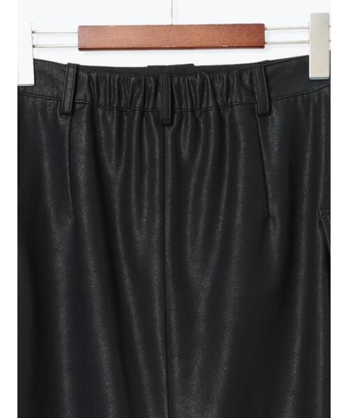 Te chichi（テチチ）の「【Atelier Noir】エコレザーアウトポケットナロースカート（スカート・レディース・ブラック・F）」の8枚目の写真
