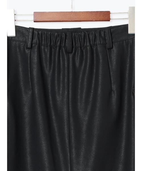 Te chichi（テチチ）の「【Atelier Noir】エコレザーアウトポケットナロースカート（スカート・レディース・ブラック・F）」の11枚目の写真
