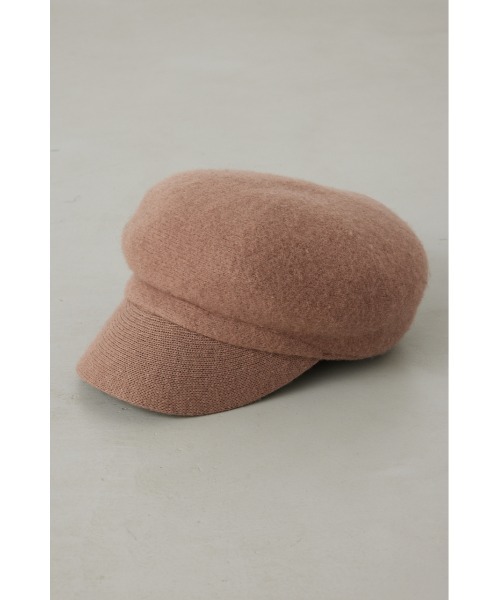 AZUL by moussy（アズールバイマウジー）の「ウールライクキャスケット（キャスケット・レディース・ブラック/ベージュ・FREE）」の14枚目の写真