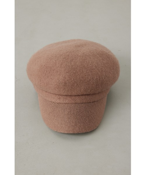 AZUL by moussy（アズールバイマウジー）の「ウールライクキャスケット（キャスケット・レディース・ブラック/ベージュ・FREE）」の17枚目の写真