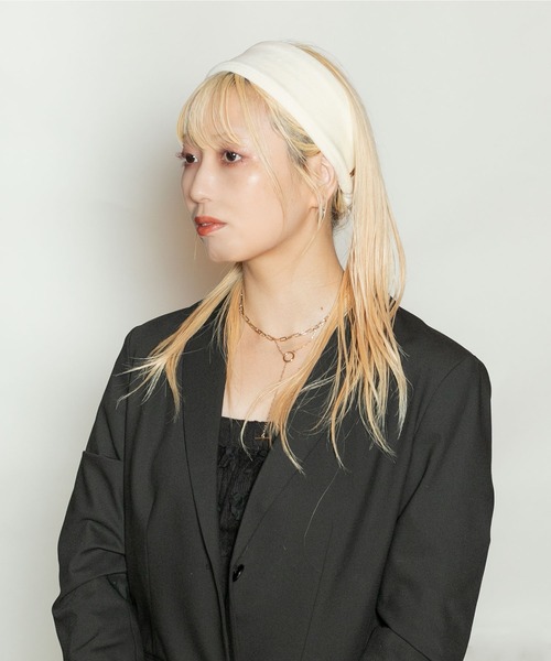 CA4LA カシラ　ヘアバンド ラフィアヘアバンド(ONESIZE NATURAL): ヘアバンド｜帽子通販