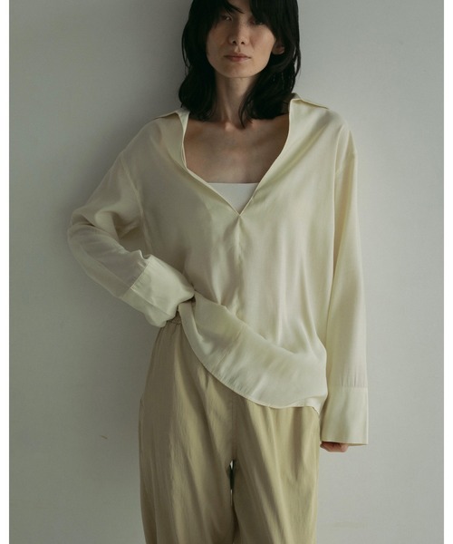 セール】Chambray Rough Pants（その他パンツ）｜anuke