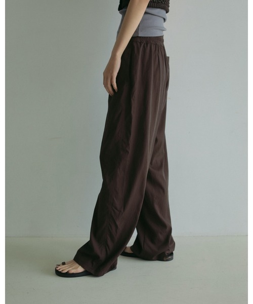 セール】Chambray Rough Pants（その他パンツ）｜anuke