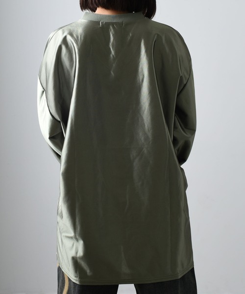 tシャツ A'GEM/9 × .kom 「ARULE/アルール」カモフラージュデザインロンTEE レディース メンズ A'GEM/9 × .kom 『ARULE/アルール』カモフラージュデザインロン