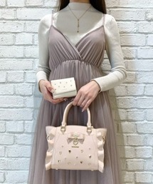 SAMANTHAVEGA（サマンサベガ）の「サイドレースアップリボンビジューミニフラッター（ショルダーバッグ）」