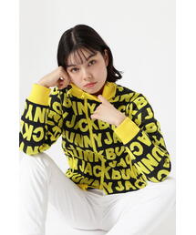 Jack bunny!! 星柄 ジャガード ブルゾン フルジップジャケット Jack Bunny!!（ジャックバニー）の「【Jack Bunny!!】ロゴジャガード