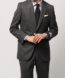 SUIT SQUARE（スーツスクエア）の「スーツ 2つボタン マイクロチェック IZ01（スーツセット）」