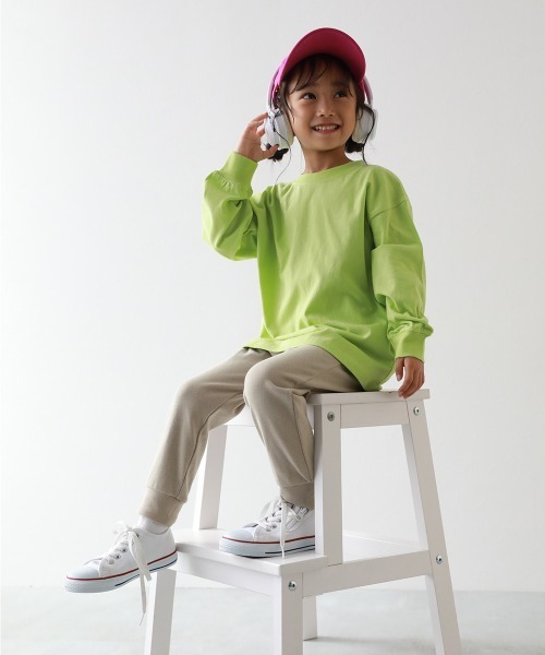 devirock(デビロック)の「ウルトラストレッチ 裾リブパンツ(やわらかタッチ)(スウェットパンツ・キッズ・カーキ/ブラック/グレー系1/ブルー系1/ブルー系2/パープル系/ヘザーチャコール/グリーン系その他・80cm/90cm/110cm/100cm/120cm/130cm/140cm/150cm/160cm)」の11枚目の写真