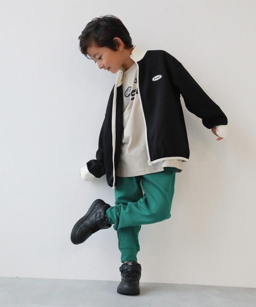 devirock(デビロック)の「ウルトラストレッチ 裾リブパンツ(やわらかタッチ)(スウェットパンツ・キッズ・カーキ/ブラック/グレー系1/ブルー系1/ブルー系2/パープル系/ヘザーチャコール/グリーン系その他・80cm/90cm/110cm/100cm/120cm/130cm/140cm/150cm/160cm)」の13枚目の写真