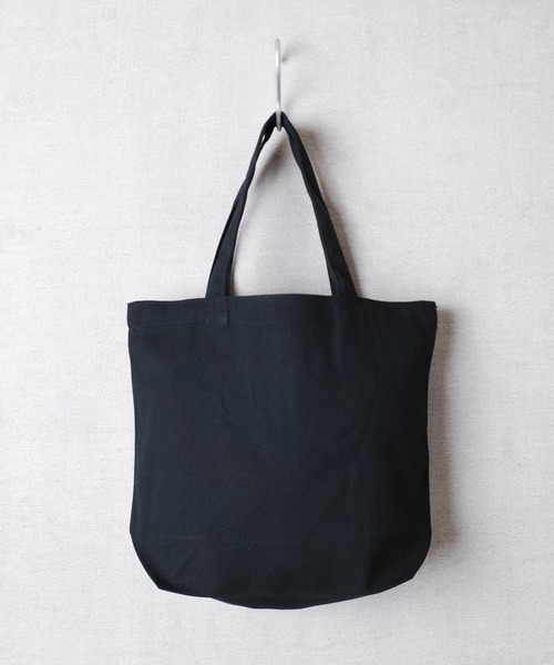 United Athle（ユナイテッドアスレ）の「【CBT1】【United Athle】ヘビーコットン キャンバス トートバッグ 1460 S,Mサイズ（トートバッグ・レディース・ブラック/ナチュラル/ベージュ×ブラック・MEDIUM/SMALL）」の10枚目の写真