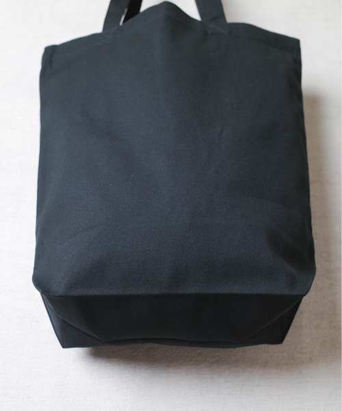 United Athle（ユナイテッドアスレ）の「【CBT1】【United Athle】ヘビーコットン キャンバス トートバッグ 1460 S,Mサイズ（トートバッグ・レディース・ブラック/ナチュラル/ベージュ×ブラック・MEDIUM/SMALL）」の15枚目の写真