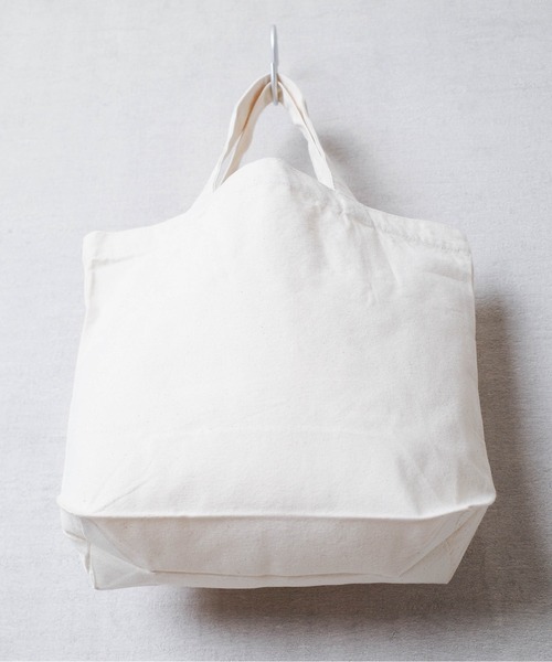 United Athle（ユナイテッドアスレ）の「【CBT1】【United Athle】ヘビーコットン キャンバス トートバッグ 1460 S,Mサイズ（トートバッグ・レディース・ブラック/ナチュラル/ベージュ×ブラック・MEDIUM/SMALL）」の18枚目の写真