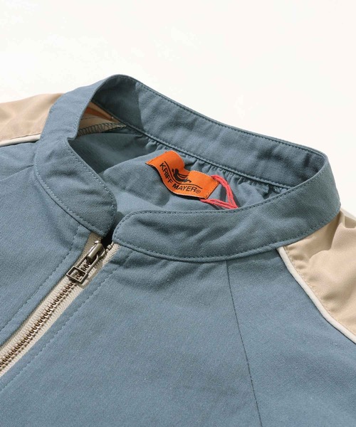 KRIFF MAYER Lady's Collection（クリフメイヤーレディースコレクション）の「ドルマンスリーブツイルブルゾン（ブルゾン・レディース・ベージュ/ナチュラル/ブルー/ネイビー・LARGE/MEDIUM）」の15枚目の写真