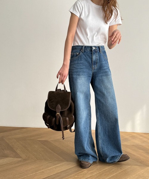 CANAL JEAN（キャナルジーン）の「diggity　スエードミニリュック（バックパック/リュック・レディース・ブラウン・ONE SIZE）」の18枚目の写真