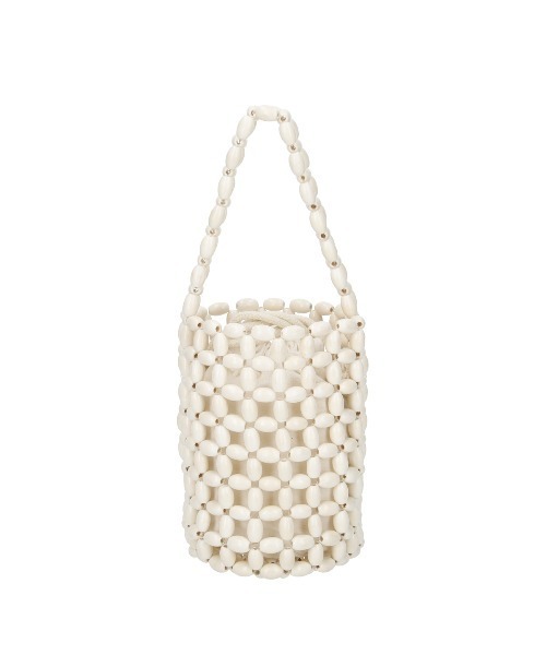 beaty&youth LEVERNIS ビーズバッグ　カゴ beaty&youth LEVERNIS ビーズバッグ カゴ Bag｜BAGS｜グリーン