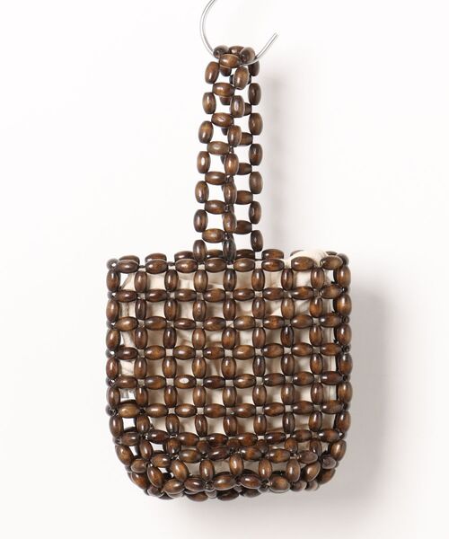 beaty&youth LEVERNIS ビーズバッグ　カゴ COMMON WARE かごバッグ カゴバッグ KIS Design:Abaca patch