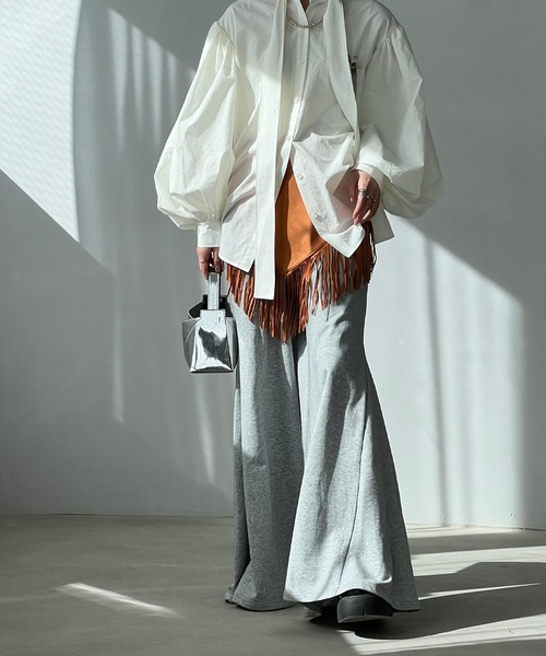 chuclla（チュクラ）の「スエードライク フリンジラップベルト cha25s001（ベルト・レディース・キャメル/ブラウン/ブラック・FREE）」の14枚目の写真