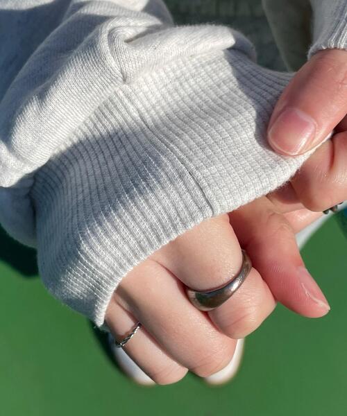 WEGO(ウィゴー)の「WEGO/ロゴZIPショートパーカー(パーカー・レディース・その他1/杢グレー・FREE)」の22枚目の写真