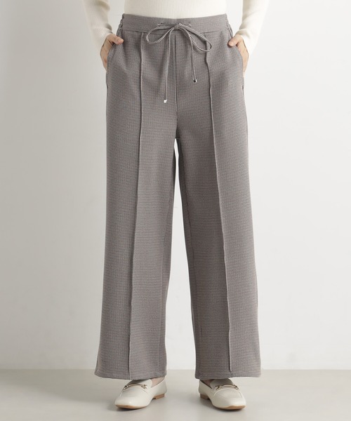 FOUND GOOD（ファウンドグッド）の「ピンタックイージーパンツ（その他パンツ・レディース・グリーン系8/ブラウン系5/アイボリー/ブラック/グレー系8/ネイビー・M/S/L）」の4枚目の写真