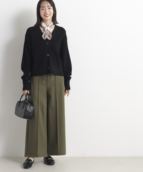 FOUND GOOD（ファウンドグッド）の「ピンタックイージーパンツ（その他パンツ・レディース・グリーン系8/ブラウン系5/アイボリー/ブラック/グレー系8/ネイビー・M/S/L）」の18枚目の写真