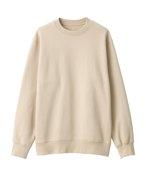 無印良品（ムジルシリョウヒン）の「紳士　スウェットシャツ（スウェット・メンズ・グレー/ブラック/アイボリー/スモーキーグリーン系/ネイビー/オレンジ系・S/M/L/XL）」の11枚目の写真